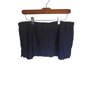 Costa del Sol by Christina Navy Blue Swim Skirt Built-in Brief Size 12